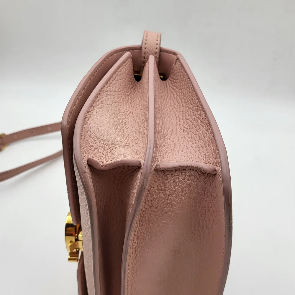 Burberry TB Logo-Plaque Calf Leather Shoulder Bag.. Authentic - Picture 6 of 16